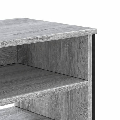 TV Cabinet Grey Sonoma 122x34x41 cm Engineered Wood