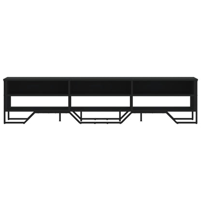 TV Cabinet Black 180x34x41 cm Engineered Wood