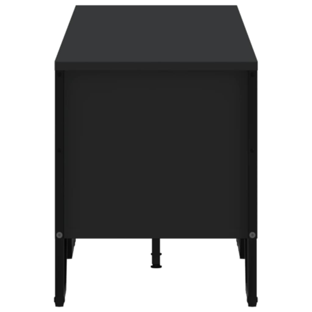 TV Cabinet Black 180x34x41 cm Engineered Wood