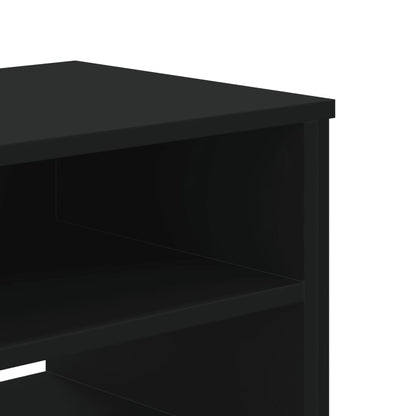 TV Cabinet Black 180x34x41 cm Engineered Wood