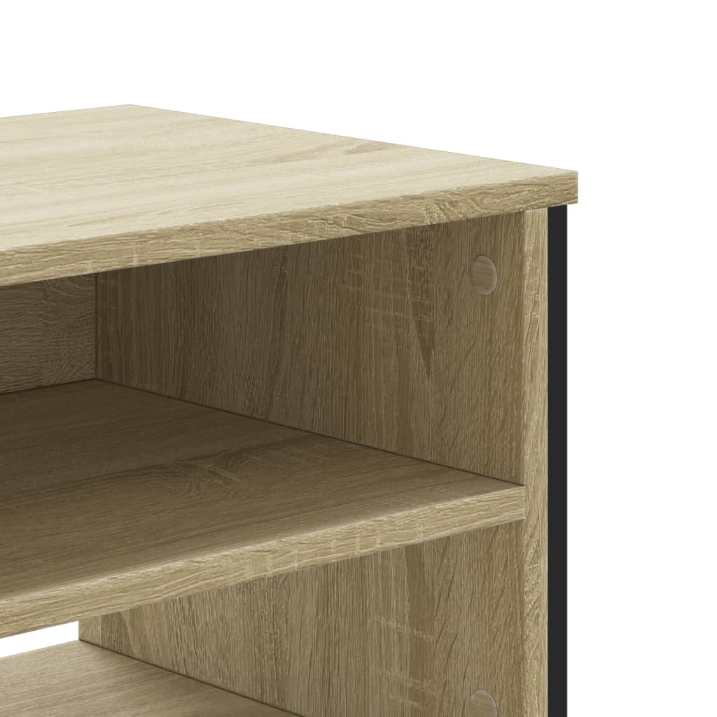 TV Cabinet Sonoma Oak 180x34x41 cm Engineered Wood