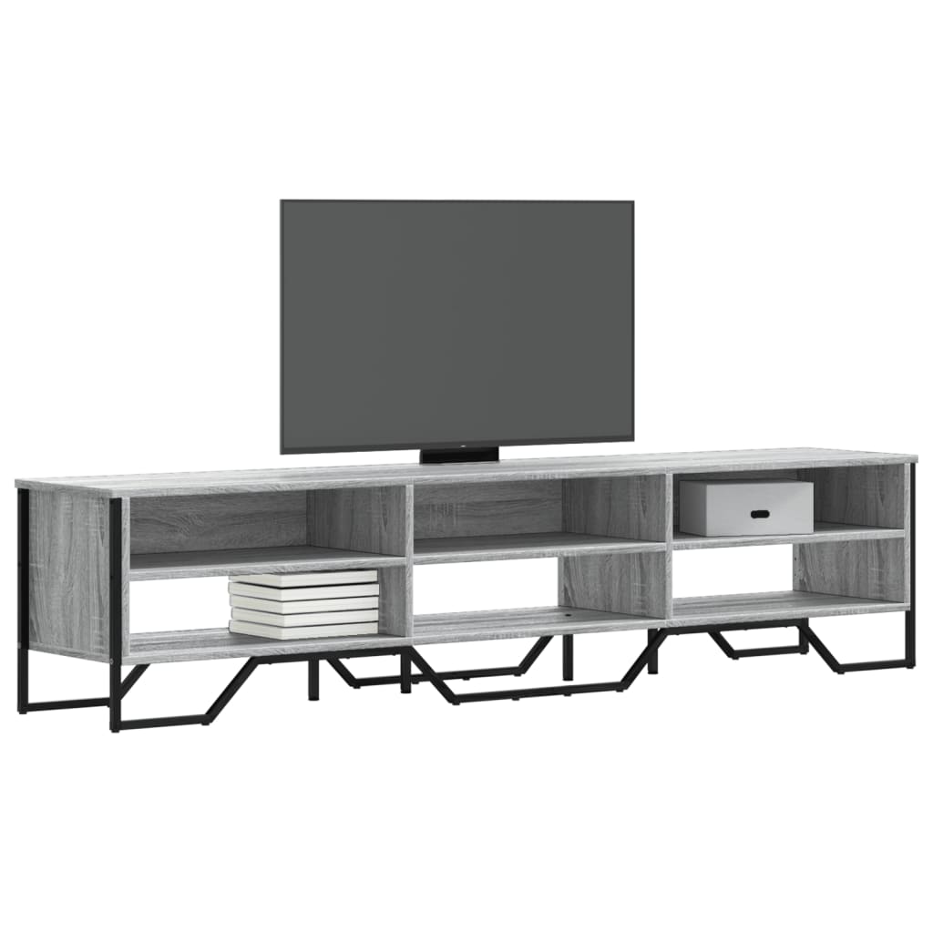 TV Cabinet Grey Sonoma 180x34x41 cm Engineered Wood