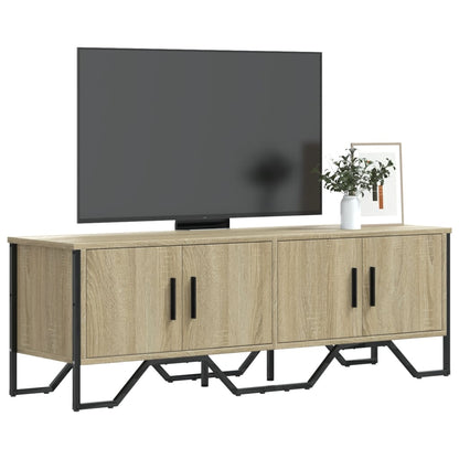 TV Cabinet Sonoma Oak 122x34x41 cm Engineered Wood