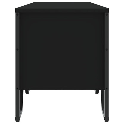 TV Cabinet Black 180x34x41 cm Engineered Wood