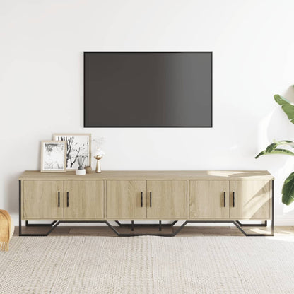 TV Cabinet Sonoma Oak 180x34x41 cm Engineered Wood