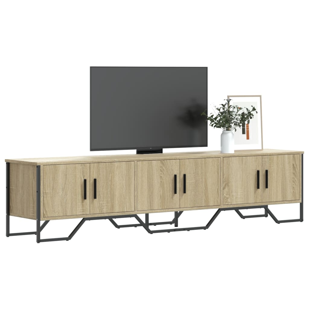 TV Cabinet Sonoma Oak 180x34x41 cm Engineered Wood