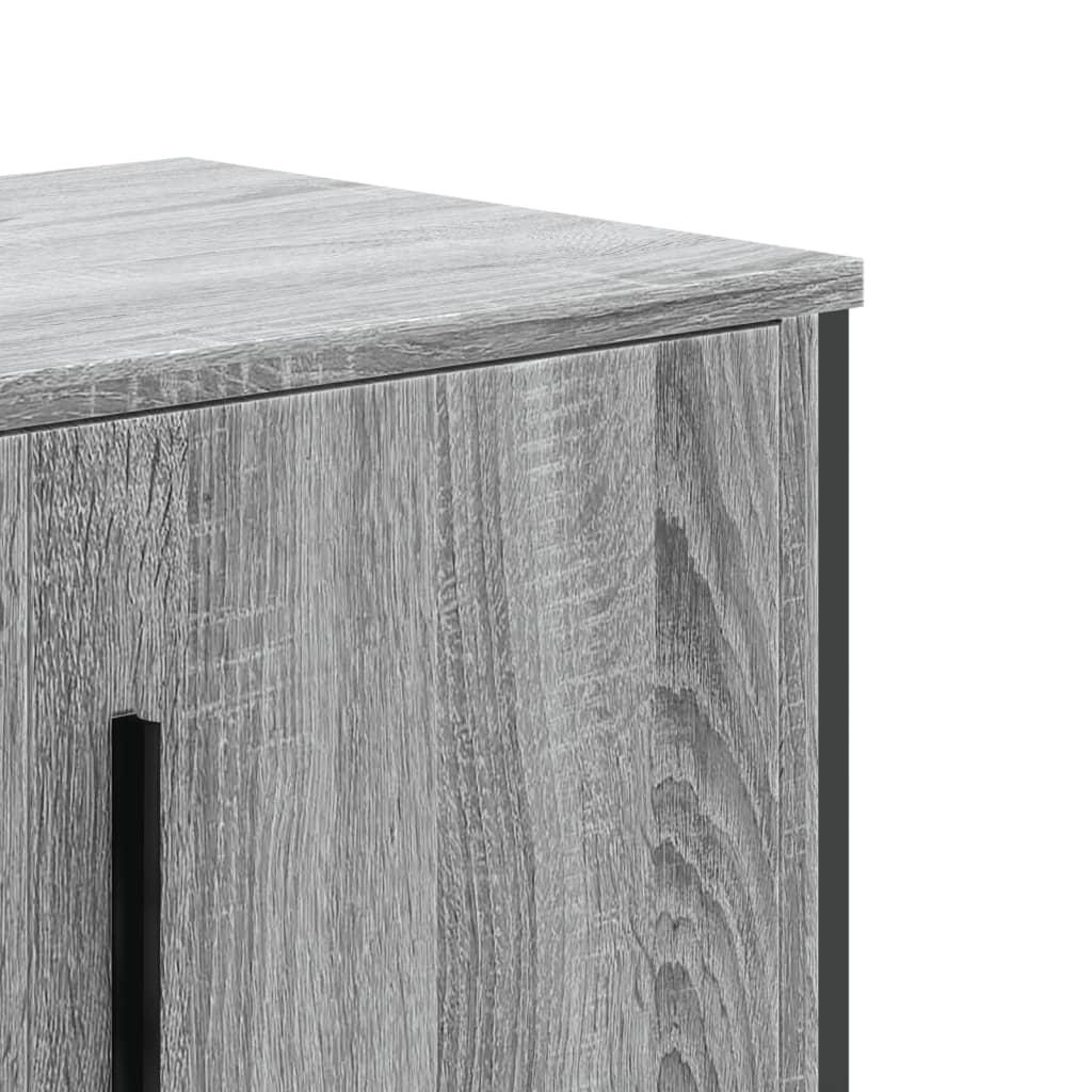 TV Cabinet Grey Sonoma 180x34x41 cm Engineered Wood