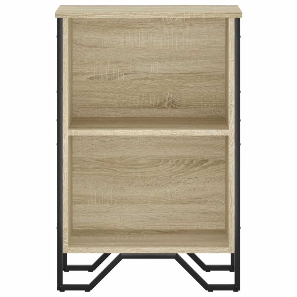 Bookcase Sonoma Oak 50x31x74.5 cm Engineered Wood