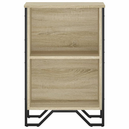 Bookcase Sonoma Oak 50x31x74.5 cm Engineered Wood