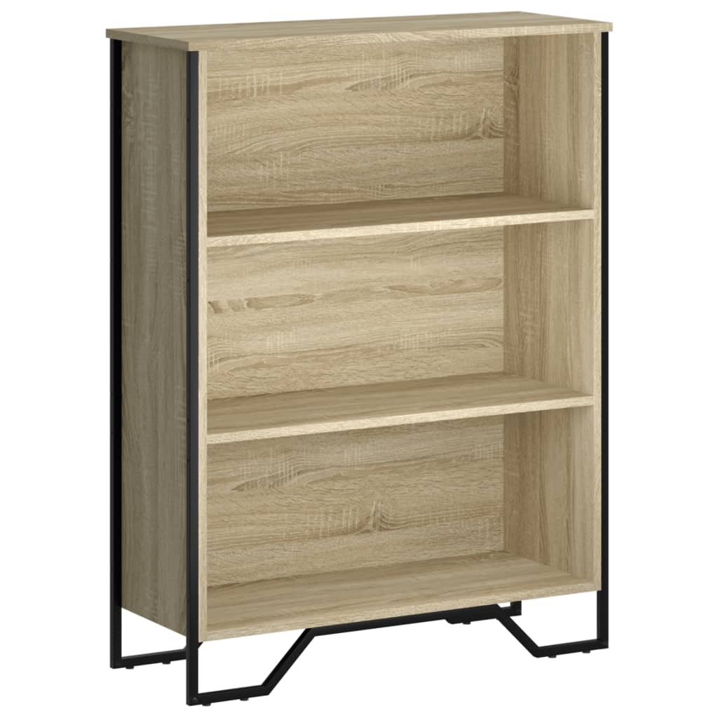 Bookcase Sonoma Oak 80x31x106 cm Engineered Wood