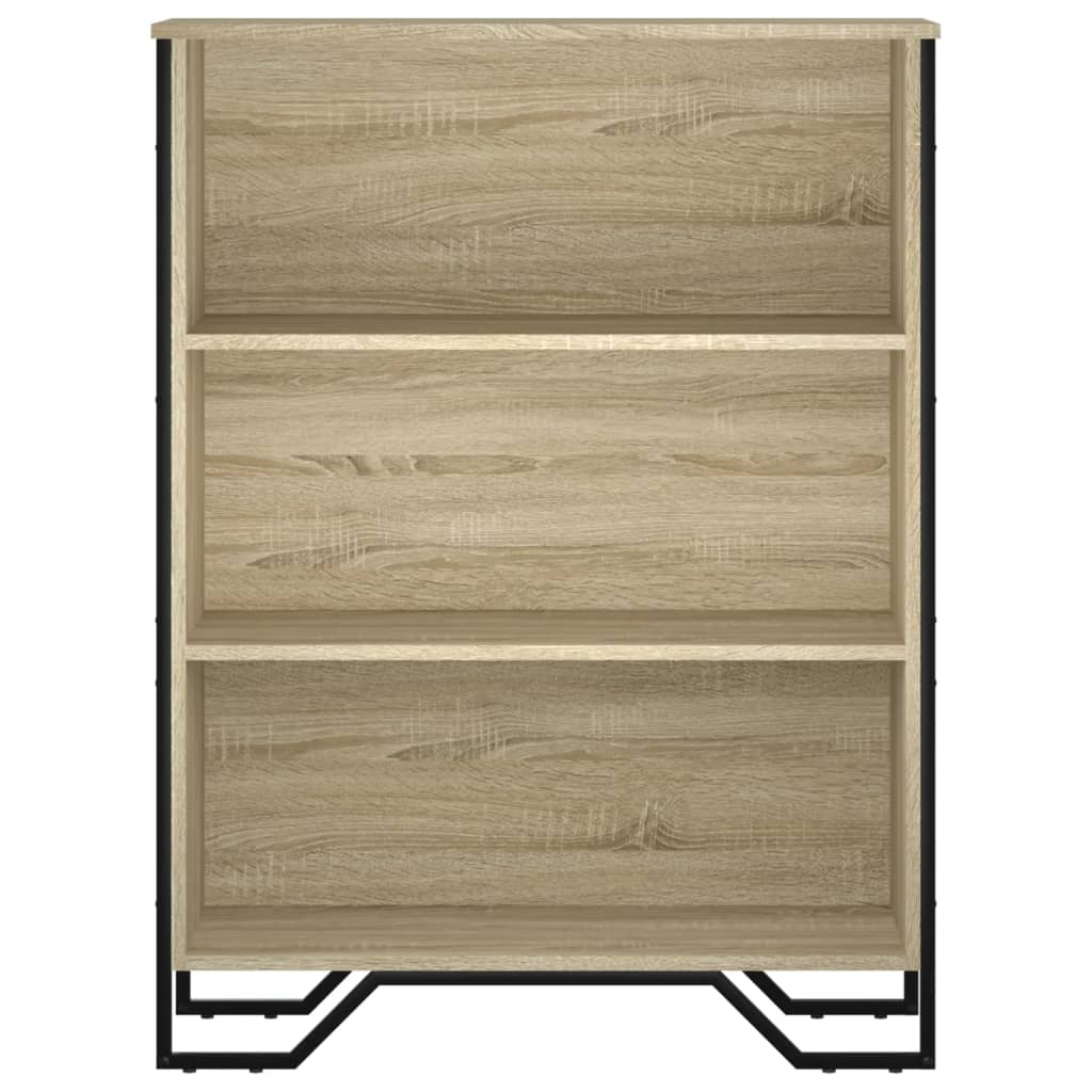 Bookcase Sonoma Oak 80x31x106 cm Engineered Wood