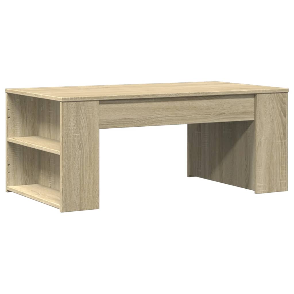 Coffee Table Sonoma Oak 102x55x42 cm Engineered Wood