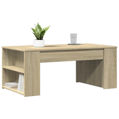 Coffee Table Sonoma Oak 102x55x42 cm Engineered Wood