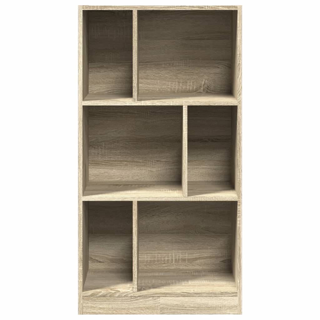 Bookcase Sonoma Oak 57x28.5x107.5 cm Engineered Wood