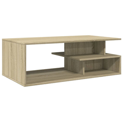 Coffee Table Sonoma Oak 102x55x35 cm Engineered Wood