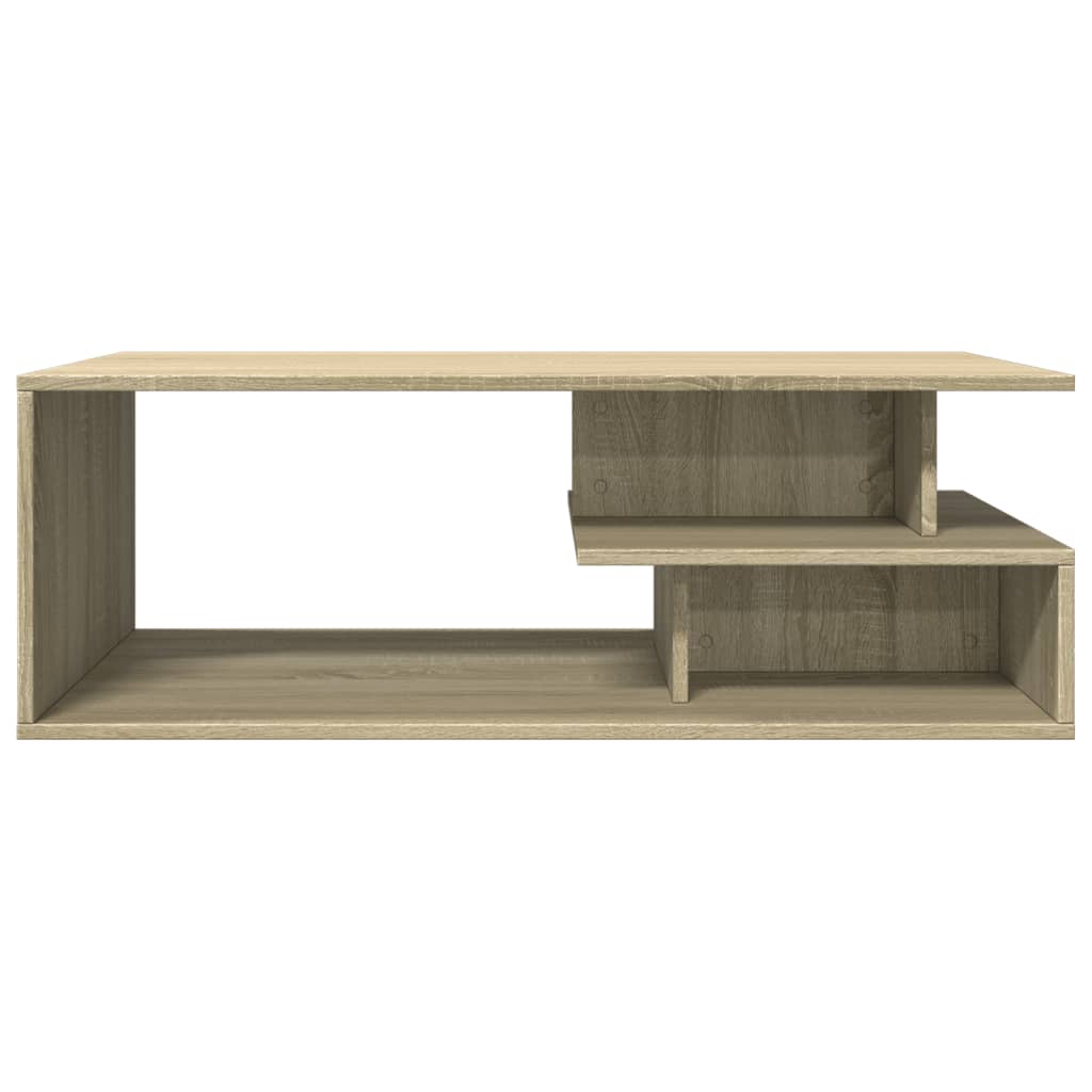 Coffee Table Sonoma Oak 102x55x35 cm Engineered Wood