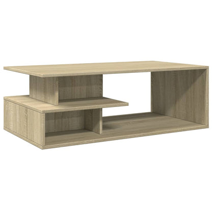 Coffee Table Sonoma Oak 102x55x35 cm Engineered Wood