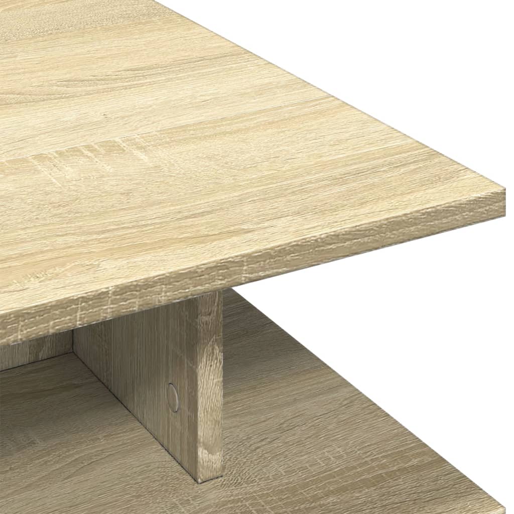 Coffee Table Sonoma Oak 102x55x35 cm Engineered Wood