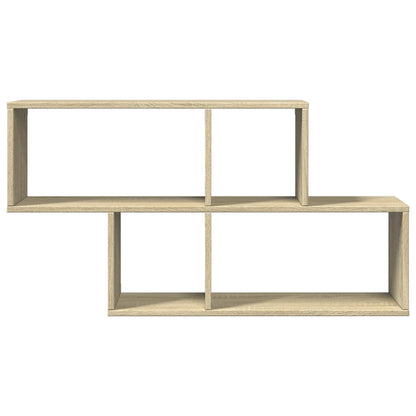 Wall Shelf Sonoma Oak 100x20x53 cm Engineered Wood