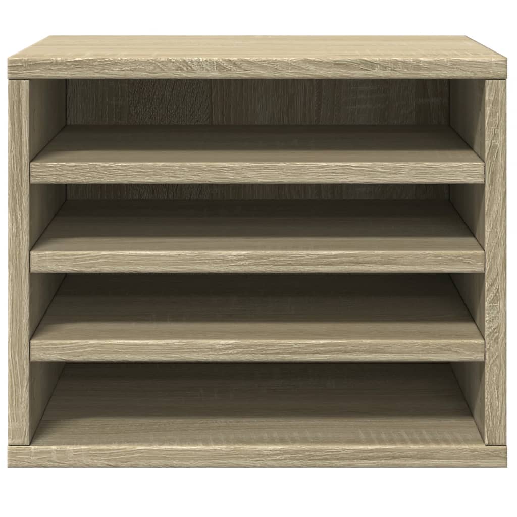 Desk Organiser Sonoma Oak 36x26x29.5 cm Engineered wood