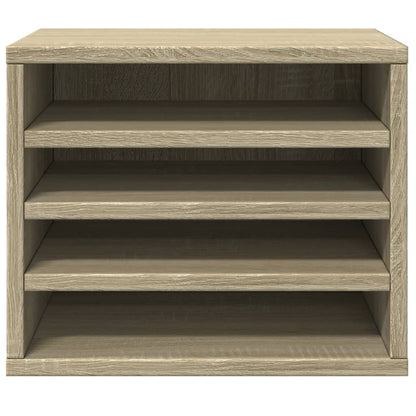 Desk Organiser Sonoma Oak 36x26x29.5 cm Engineered wood