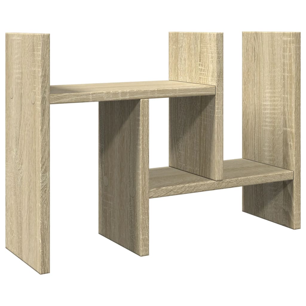 Desk Organiser Sonoma Oak 34.5x15.5x35.5 cm Engineered wood