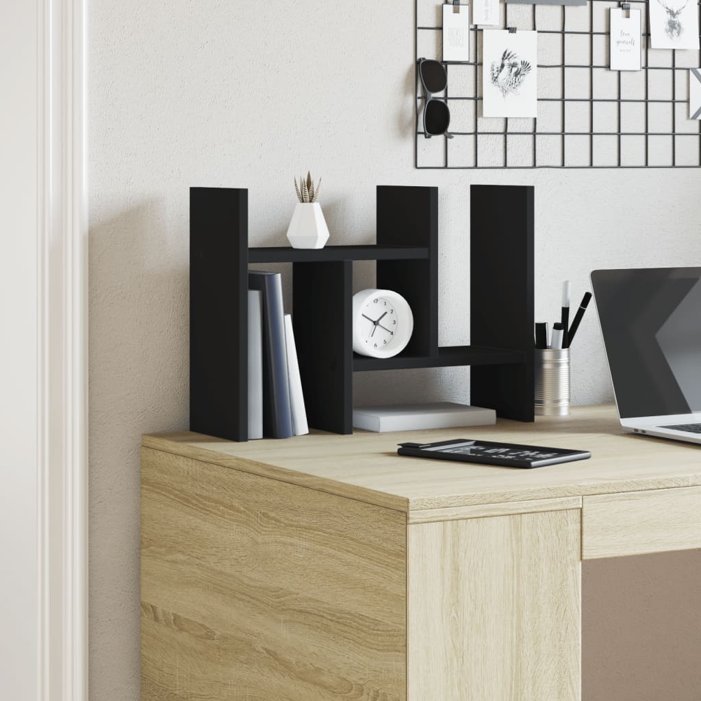 Desk Organiser Sonoma Oak 34.5x15.5x35.5 cm Engineered wood