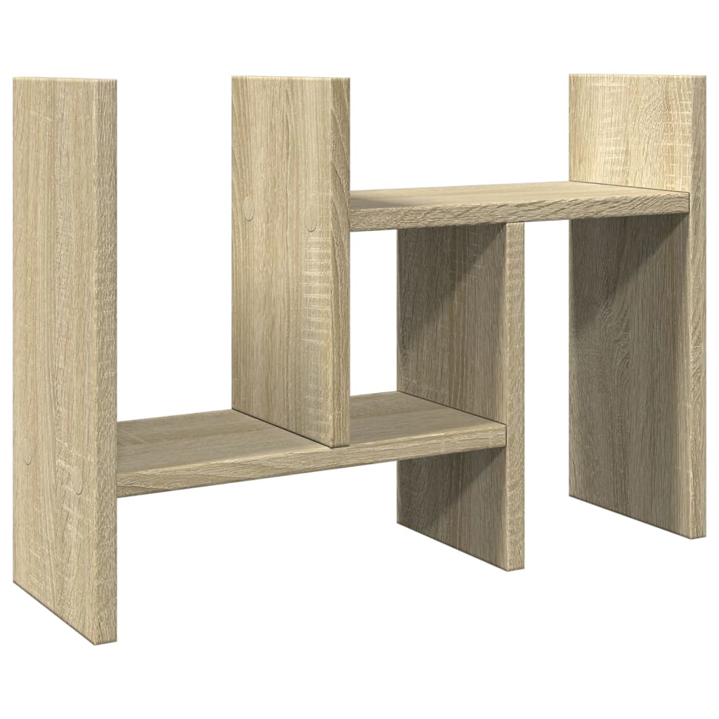 Desk Organiser Sonoma Oak 34.5x15.5x35.5 cm Engineered wood