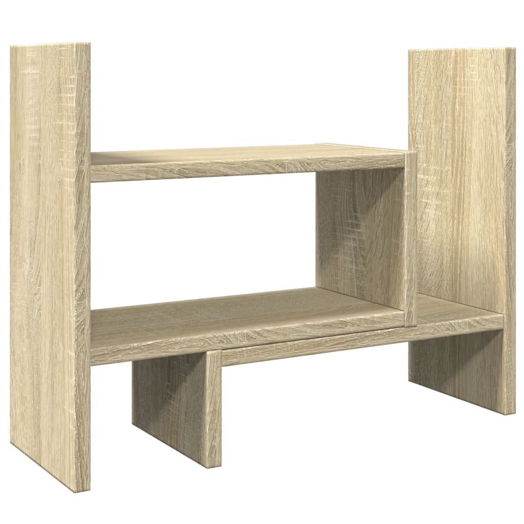 Desk Organiser Sonoma Oak 38.5x17x39 cm Engineered wood