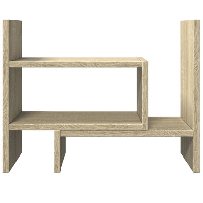 Desk Organiser Sonoma Oak 38.5x17x39 cm Engineered wood