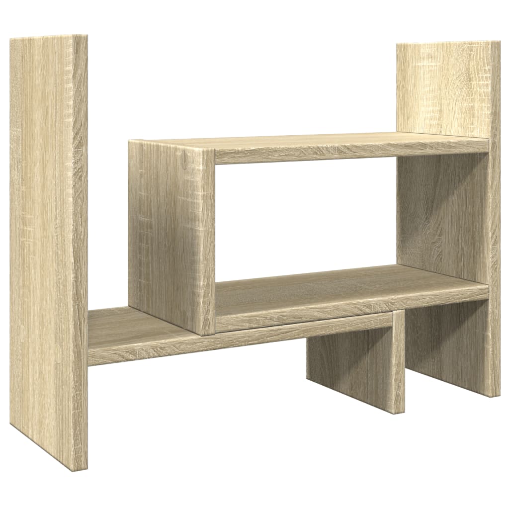 Desk Organiser Sonoma Oak 38.5x17x39 cm Engineered wood