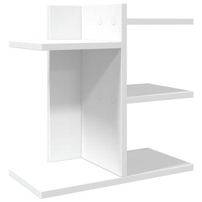 Desk Organiser White 42x21.5x42 cm Engineered wood