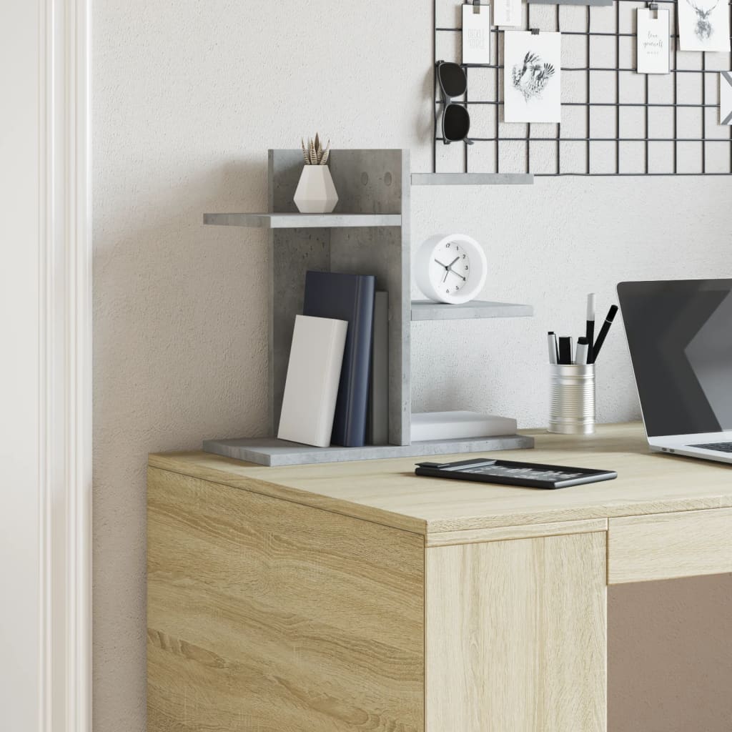 Desk Organiser White 42x21.5x42 cm Engineered wood