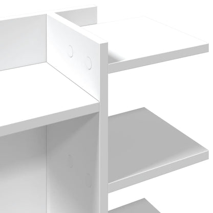 Desk Organiser White 42x21.5x42 cm Engineered wood