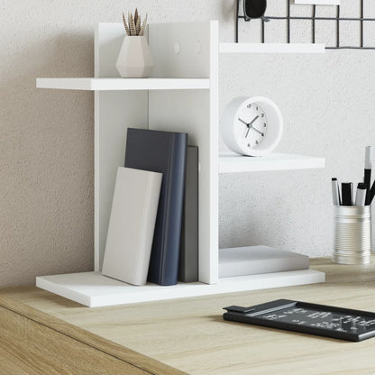 Desk Organiser White 42x21.5x42 cm Engineered wood