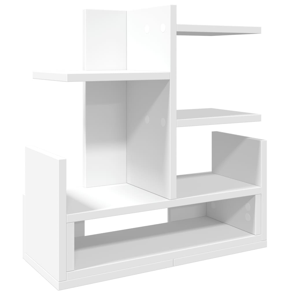 Desk Organiser White 49x20x52.5 cm Engineered wood