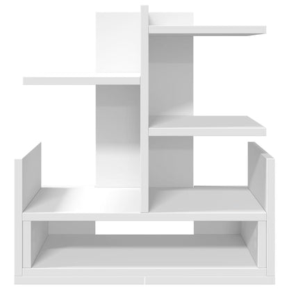 Desk Organiser White 49x20x52.5 cm Engineered wood