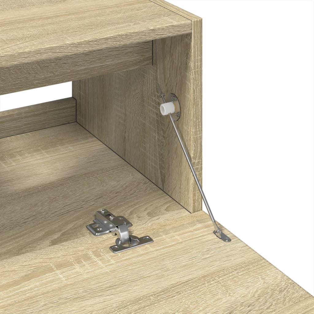 Sink Cabinet Sonoma Oak 59x37x59 cm Engineered Wood