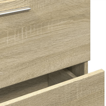 Sink Cabinet Sonoma Oak 59x37x59 cm Engineered Wood