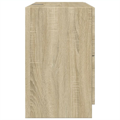 Sink Cabinet Sonoma Oak 78x37x59 cm Engineered Wood