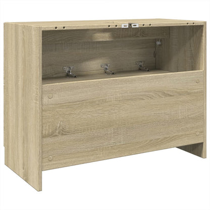 Sink Cabinet Sonoma Oak 78x37x59 cm Engineered Wood