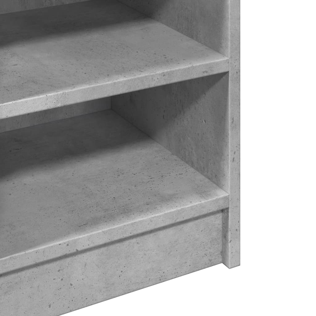 Sink Cabinet Concrete Grey 90x29x55 cm Engineered Wood