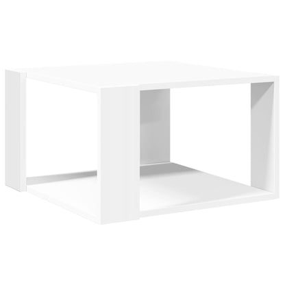 Coffee Table White 51.5x51.5x30 cm Engineered Wood