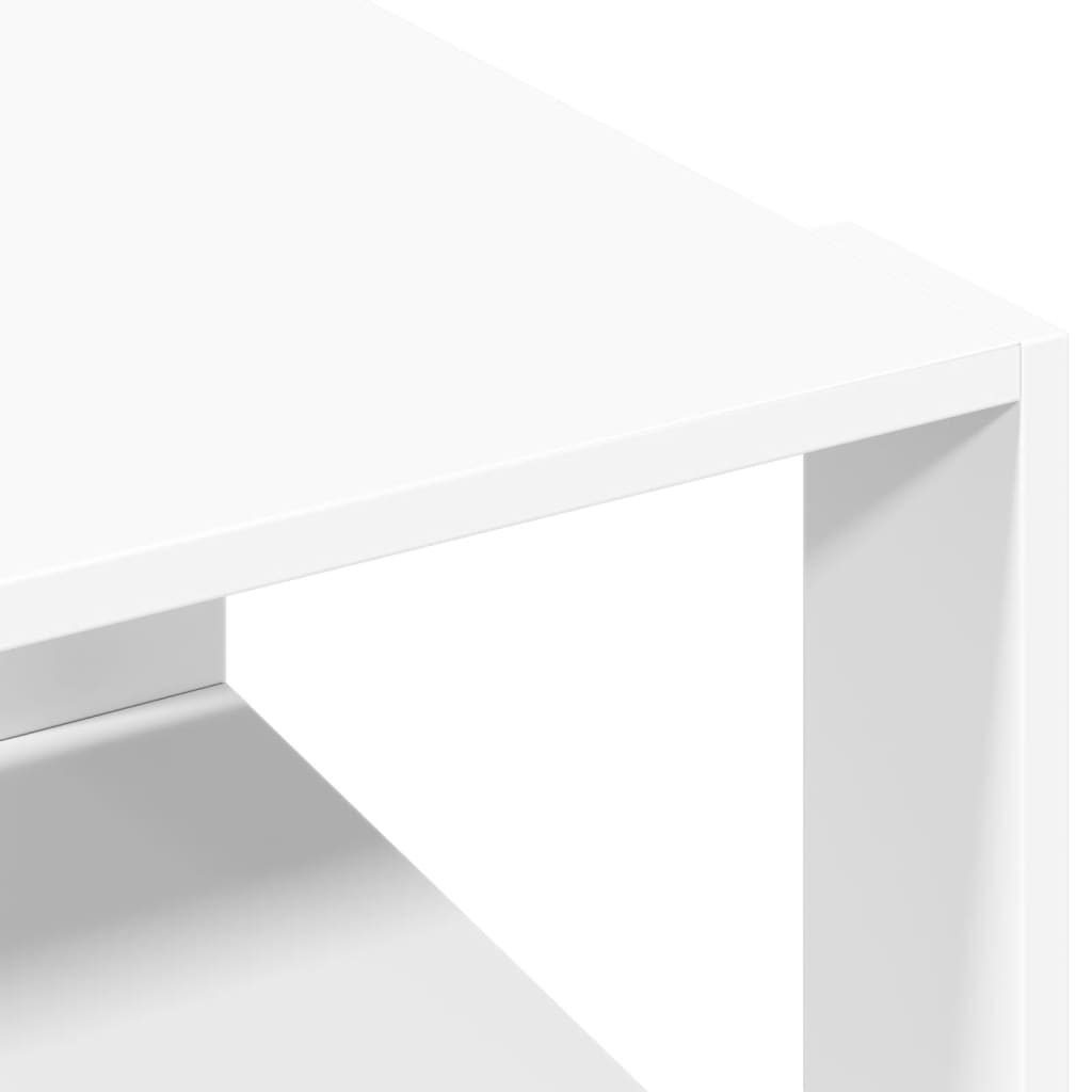 Coffee Table White 51.5x51.5x30 cm Engineered Wood