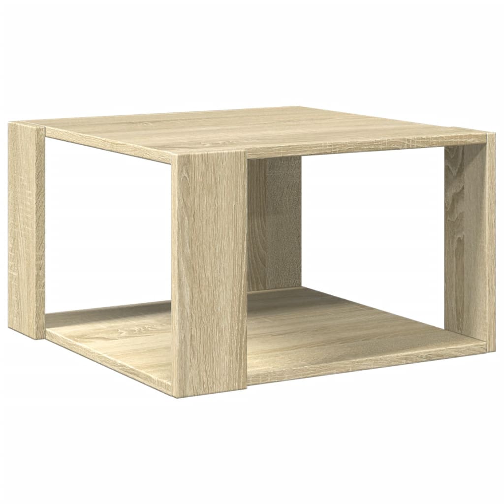 Coffee Table Sonoma Oak 51.5x51.5x30 cm Engineered Wood