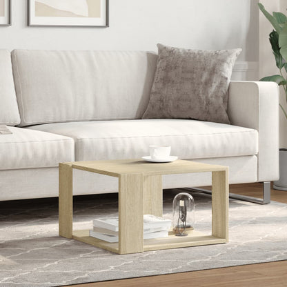 Coffee Table Sonoma Oak 51.5x51.5x30 cm Engineered Wood