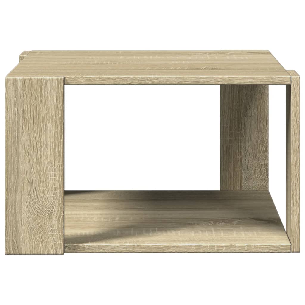 Coffee Table Sonoma Oak 51.5x51.5x30 cm Engineered Wood