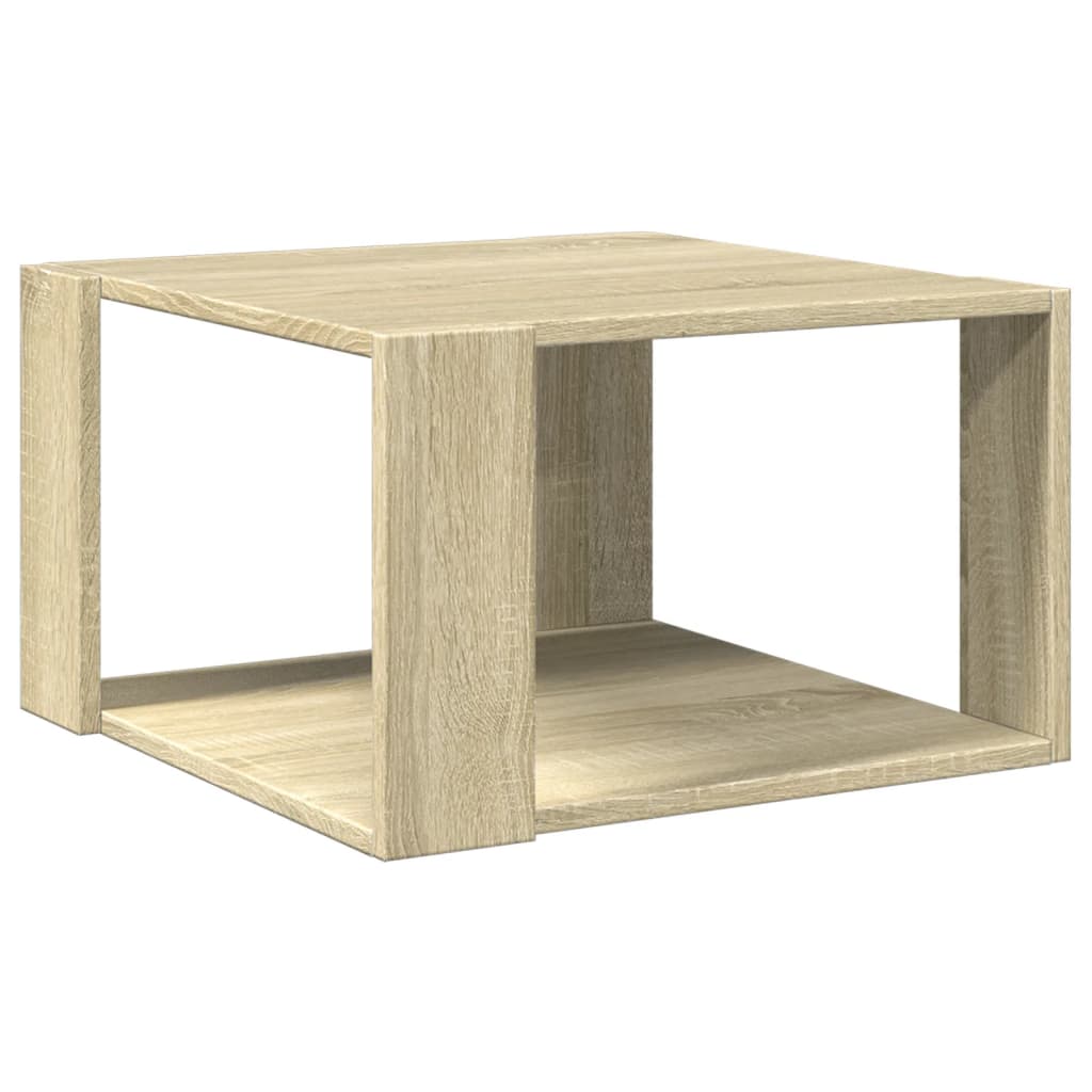 Coffee Table Sonoma Oak 51.5x51.5x30 cm Engineered Wood