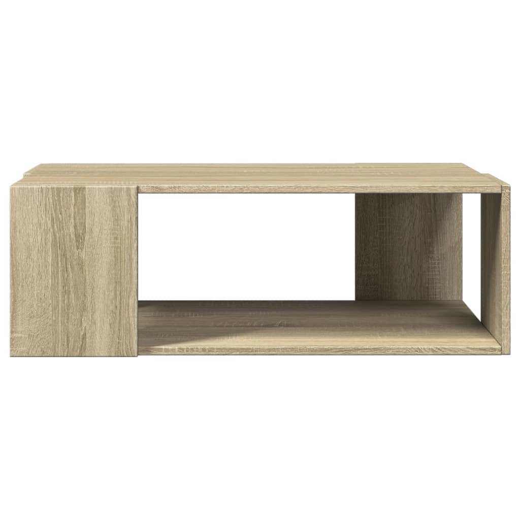 Coffee Table Sonoma Oak 89.5x48x30 cm Engineered Wood