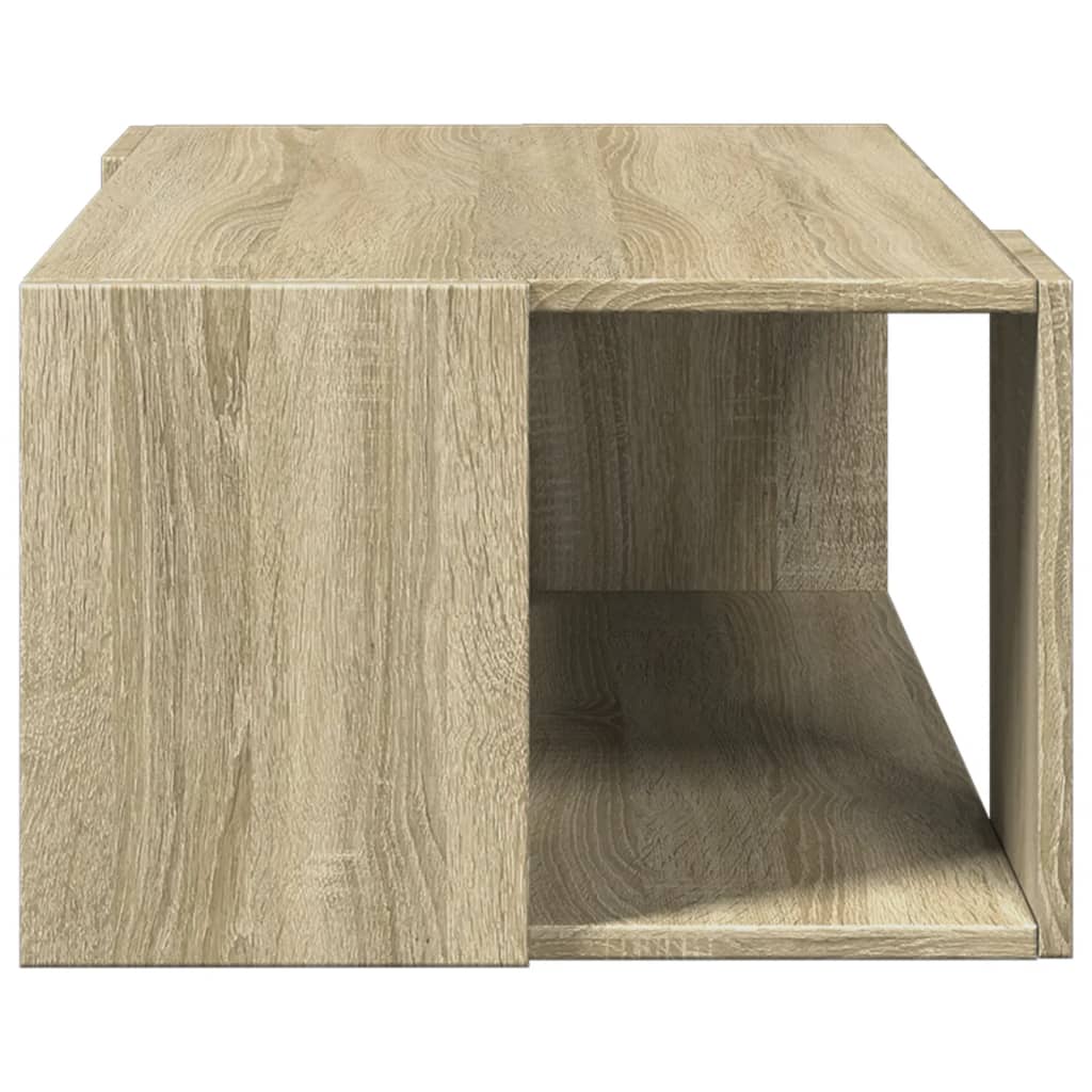 Coffee Table Sonoma Oak 89.5x48x30 cm Engineered Wood